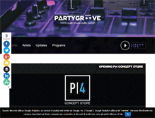 Tablet Screenshot of partygroove.it